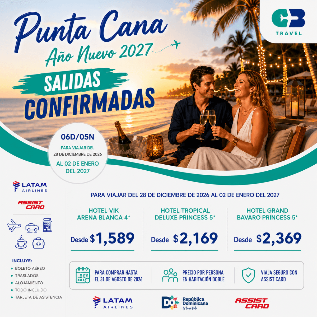 Punta Cana – Año Nuevo 2027