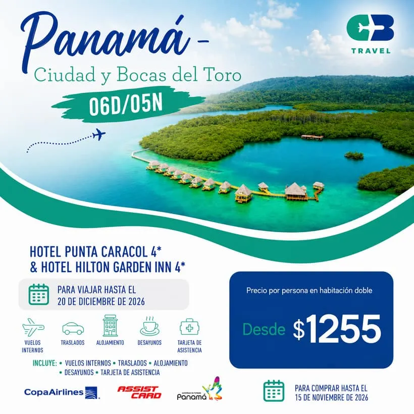Panamá Ciudad y Bocas del Toro
