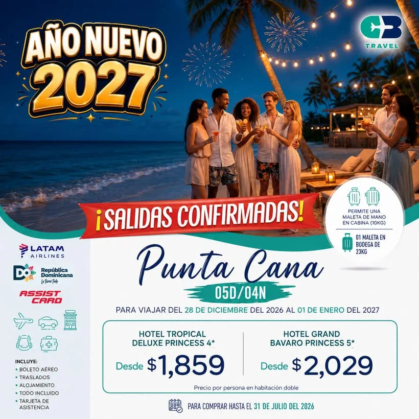 Año Nuevo 2027 - Punta Cana